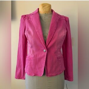 INC International Concepts Fuchsia Blazer